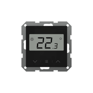 FR-S2 Przewodowy regulator pokojowy doromakowy dedykowany do Sinum czarny (Czarny)